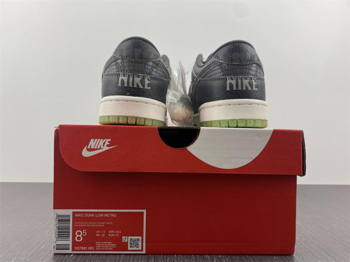 nike dunk low "iron grey" dq7681-001