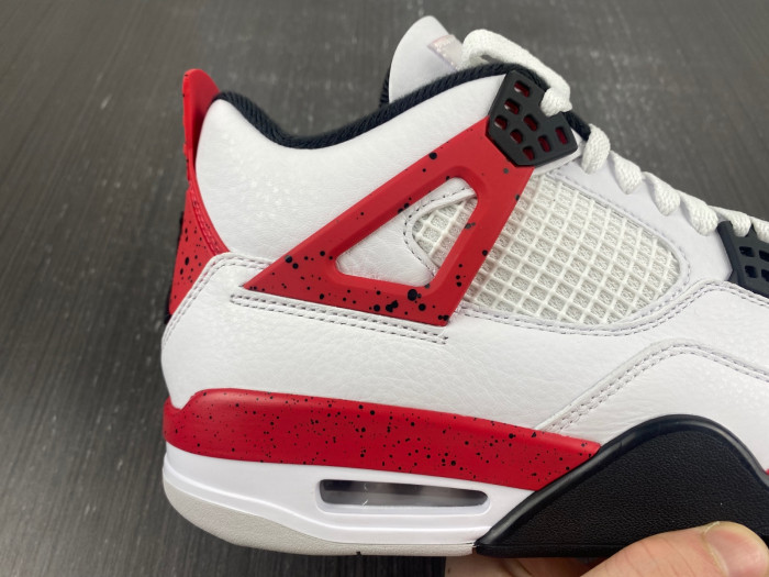 air jordan 4 “red cement” dh6927-161
