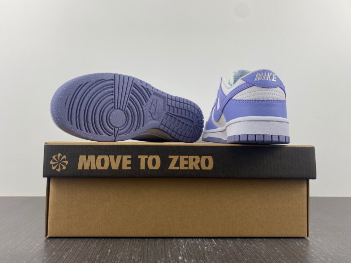 nike dunk low next nature "white/lilac" dn1431-103
