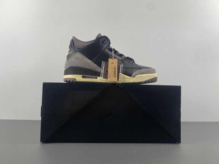 a ma maniere x air jordan 3 black fz4811-001