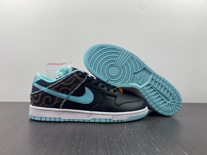 nike dunk low barber shop dh7614-001