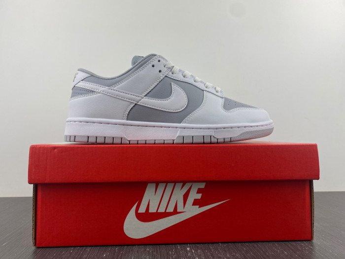 nike dunk low “grey/white” dj6188-003