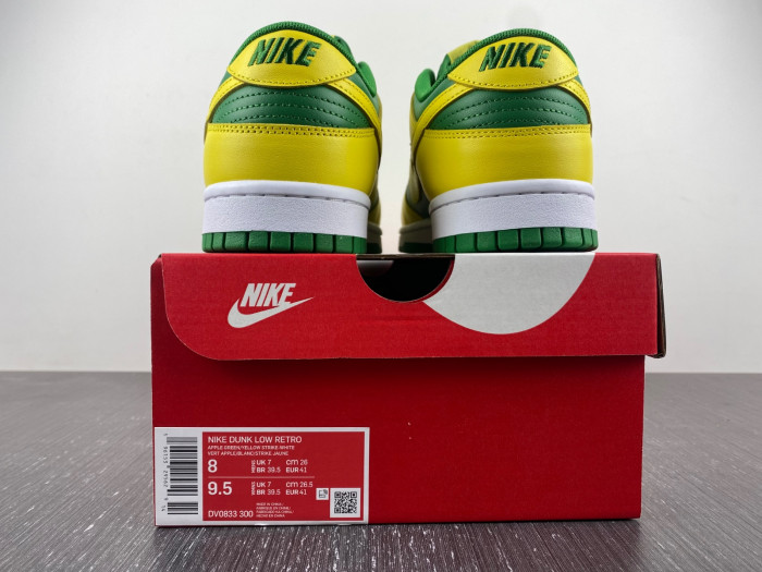 nike dunk low “reverse brazil” dv0833-300