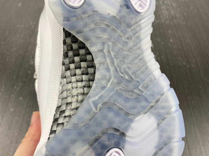 air jordan 11 retro 25th anniversary white / silver 408201-101