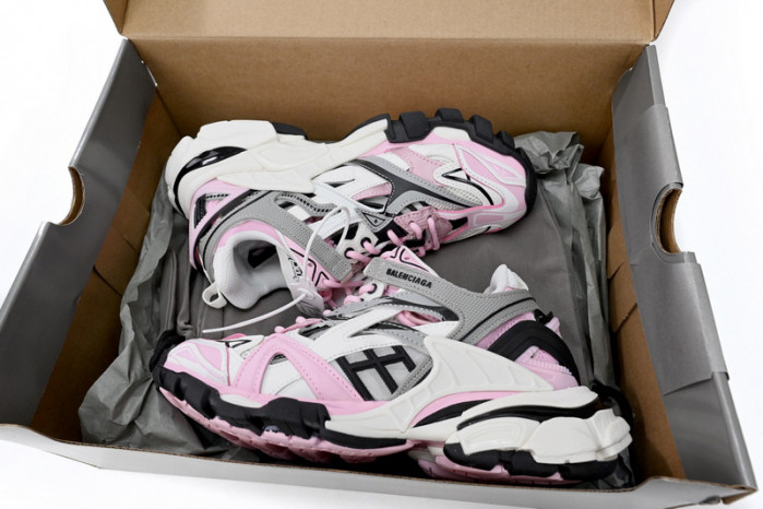 Ba*len*cia*ga track 2 sneaker pink white 568615 w3ae2 5291