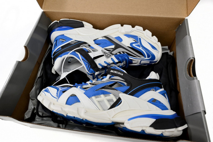 Ba*len*cia*ga track 2 sneaker blue white 568614 w3ae2 4191