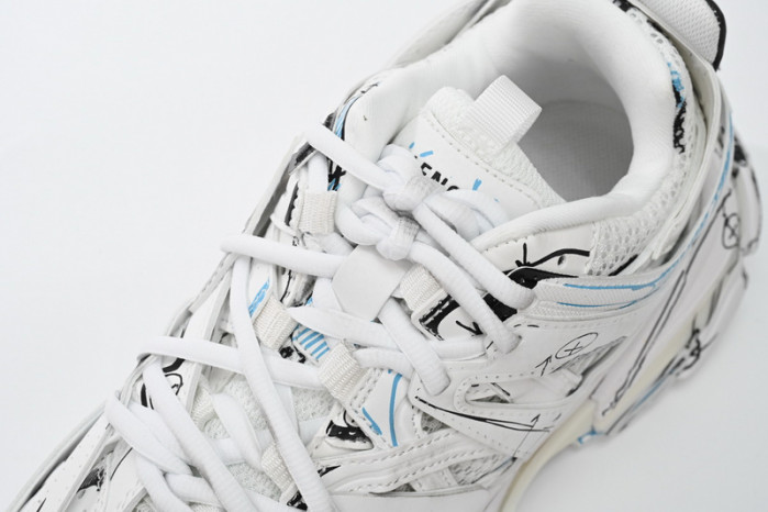 Ba*len*cia*ga tess s.black graffiti art 542436 w3sra 9014