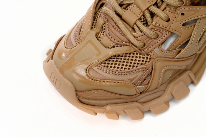 belanciaga Track 2 Sneaker Military Brown 568615 W3AG1 2706