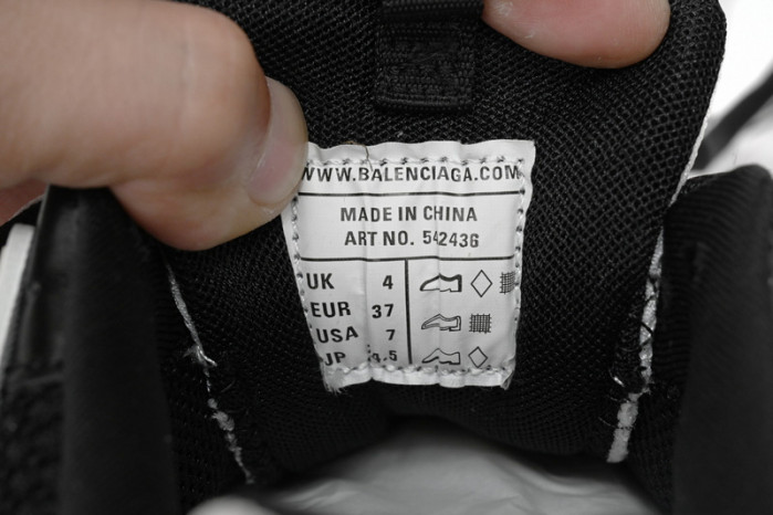 Ba*len*cia*ga tess s.black and whitev 542436 w3nh3 7261