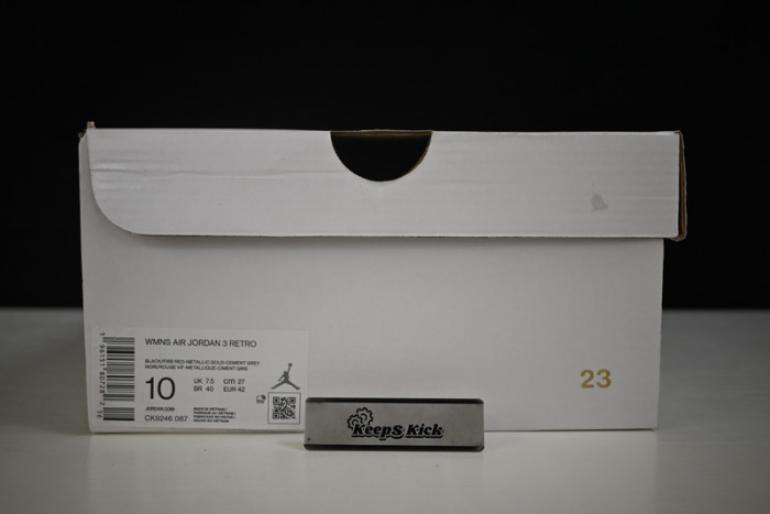 air jordan 3 "black cement gold" ck9246-067