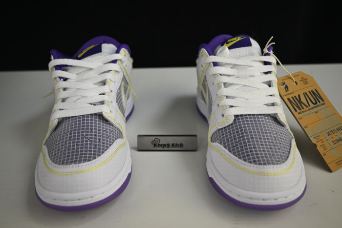 union x nike dunk low “court purple” dj9649-401