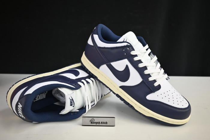 nike dunk low vintage navy dd1503-115