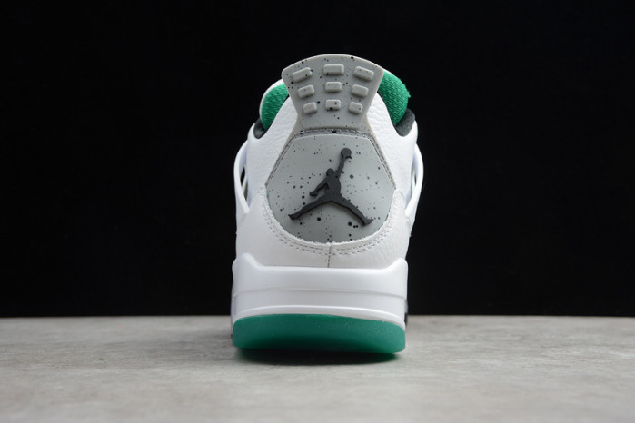 air jordan 4 retro "rasta - lucid green" - aq9129 100