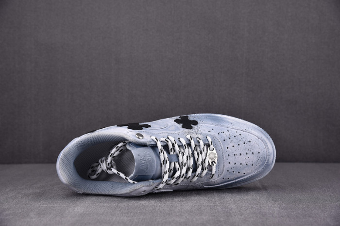 Ch*0me He**ts x nike air force 1 low 07 blue/black/white cw2288-111