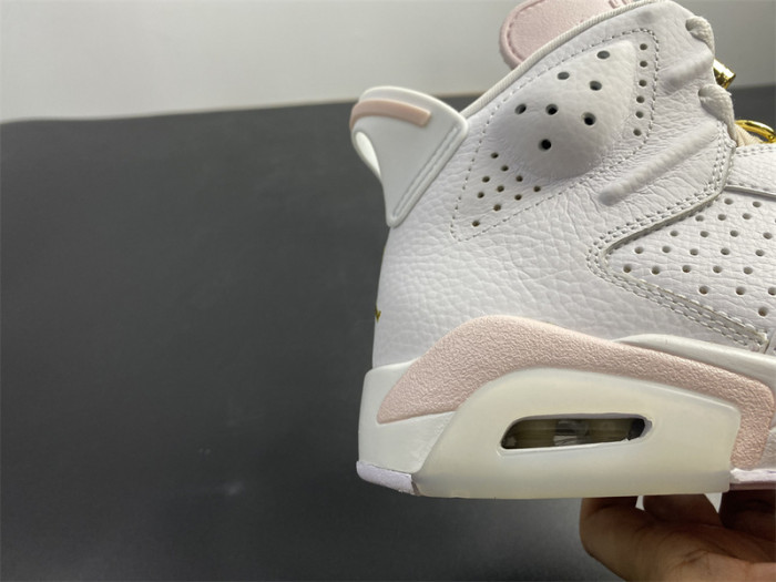 air jordan 6 gold hoops wmns dh9696-100