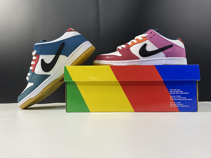 parra nike sb dunk low 2021 dh7695-100