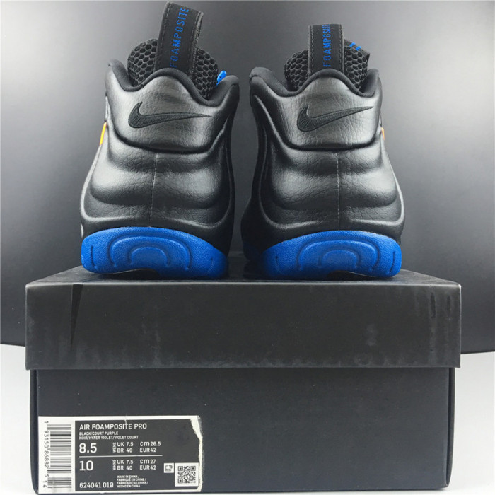 nike air foamposite pro "knicks" (black) - 624041-010