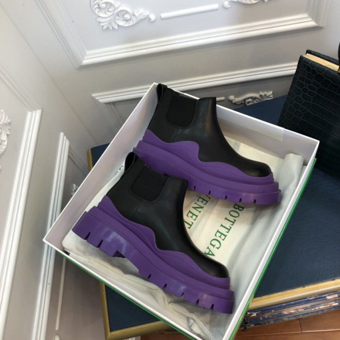 Botteg*Venta Tire Leather Ankle boots