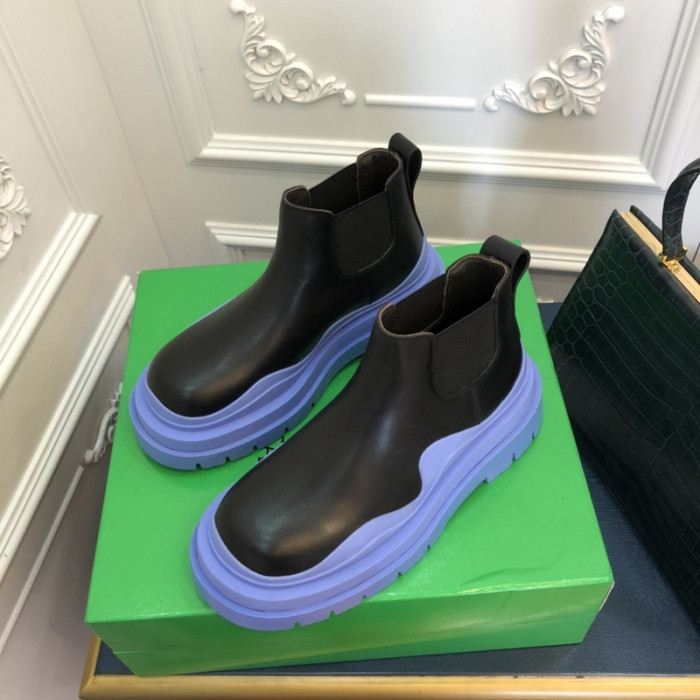 Botteg*Venta Tire Leather Ankle boots