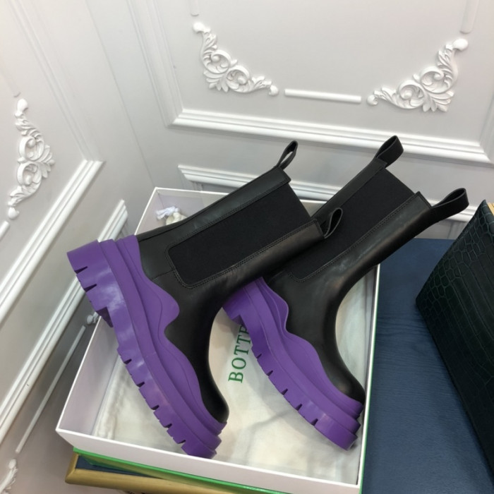 Botteg*Venta Tire Leather Ankle boots