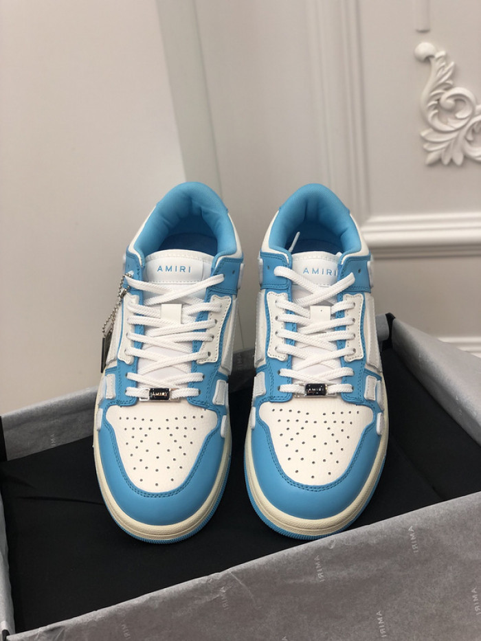 amiri* skel leather sneakers