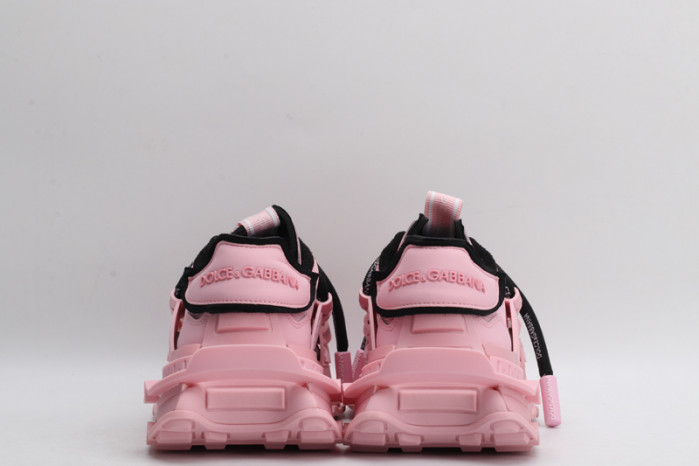 mixed-material space sneakers