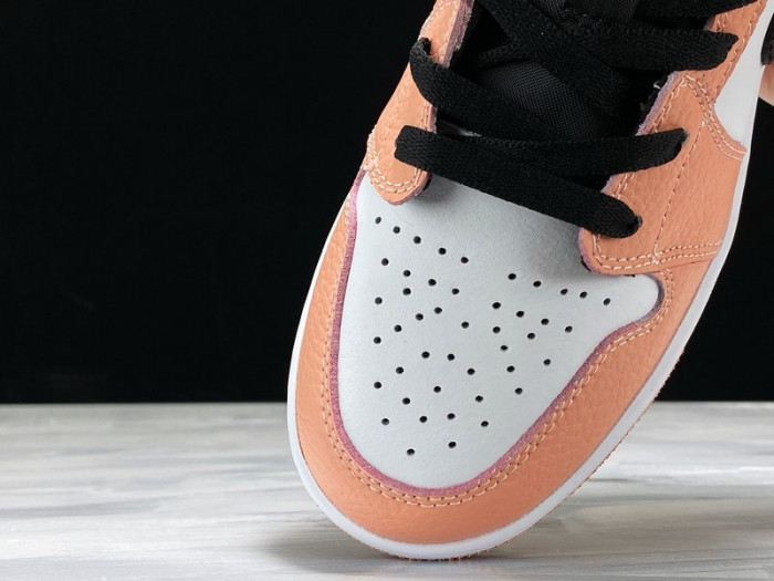 air jordan 1 mid gs pink quartz 555112-603