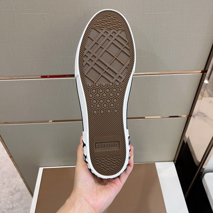 Bur*berry Vintage Check Cotton Sneakers