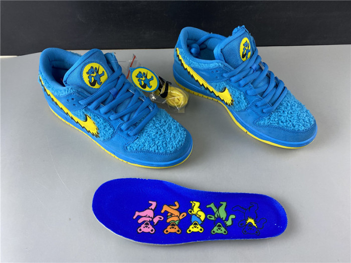 nike sb dunk low grateful dead bears cj5378-400