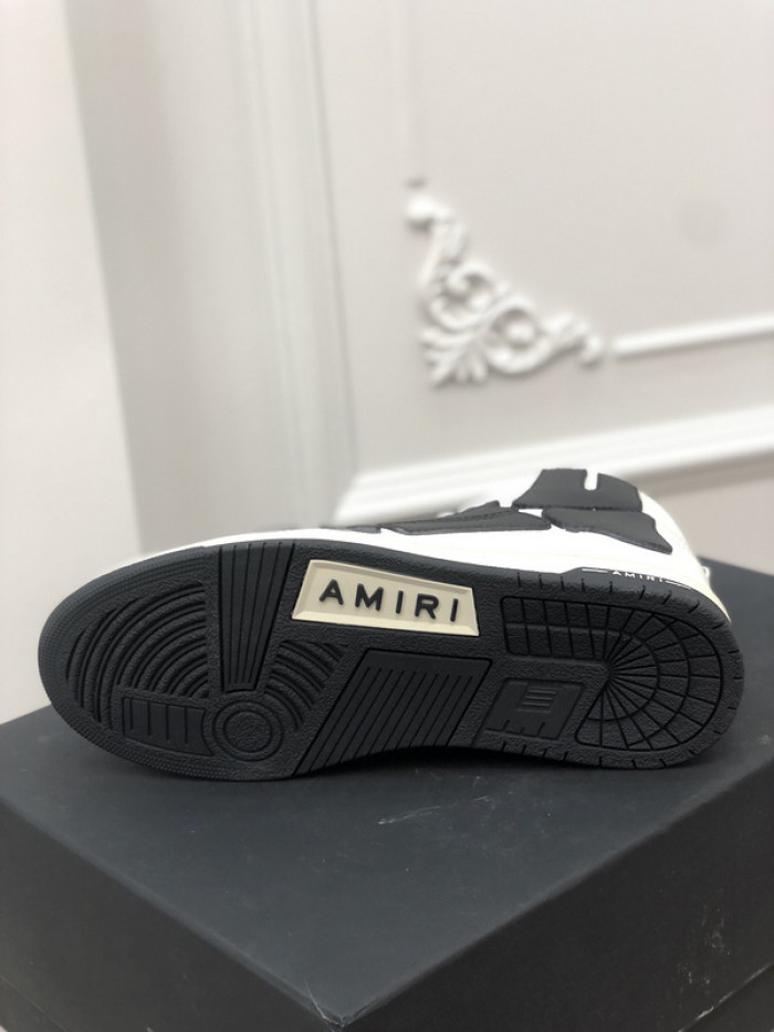 amiri* skel leather sneakers