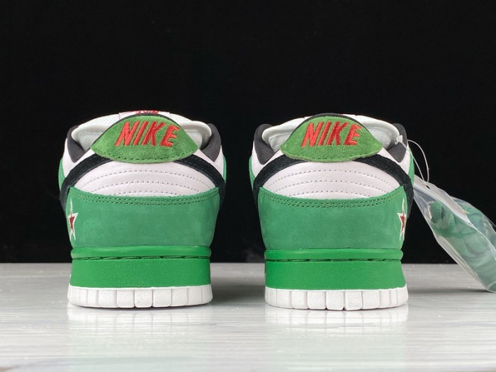 nike sb dunk low pro sb"heineken"304292-302