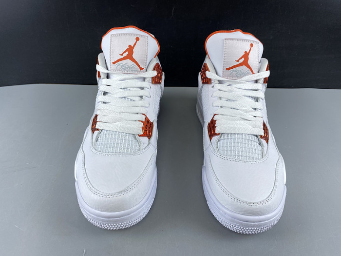 air jordan 4 retro "metallic orange" ct8527-118