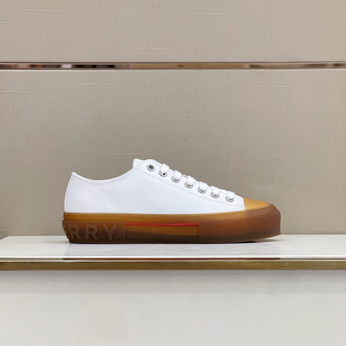 Bur*berry Vintage Check Cotton Sneakers