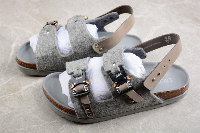 D*or by birkenstock milano sandal grey (eu36-eu45)