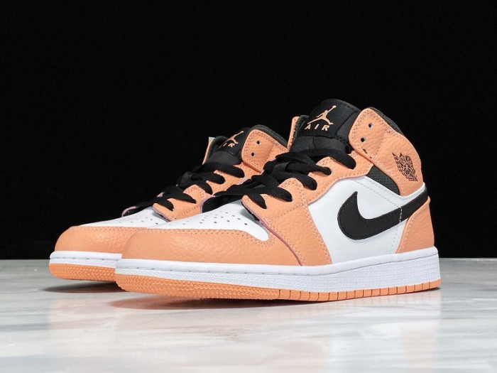 air jordan 1 mid gs pink quartz 555112-603