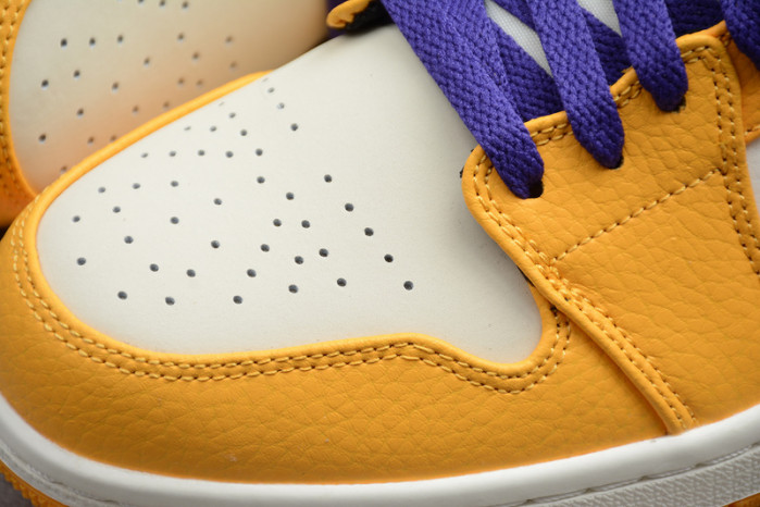 air jordan 1 mid se "lakers" 852542-700