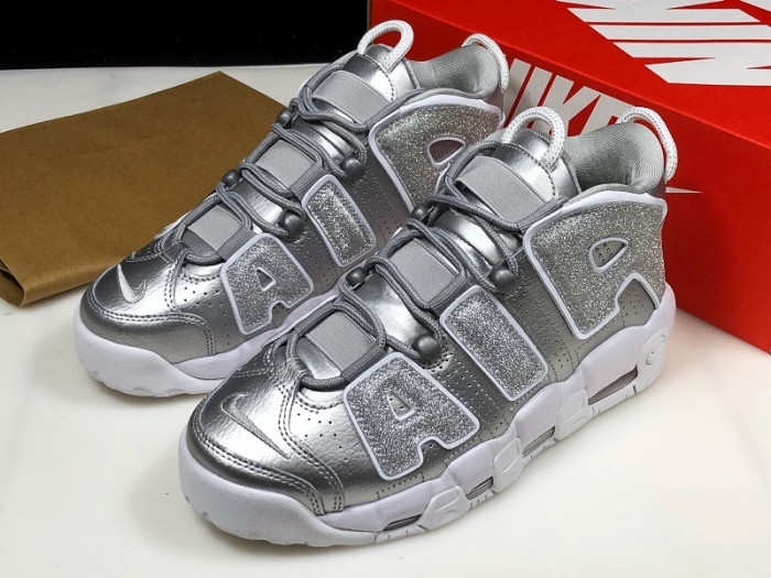 Nike Air More Uptempo Metallic Silver 917593-003