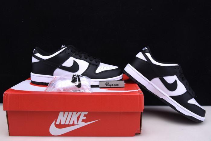 nike dunk low retro white black panda (2021) dd1391-100