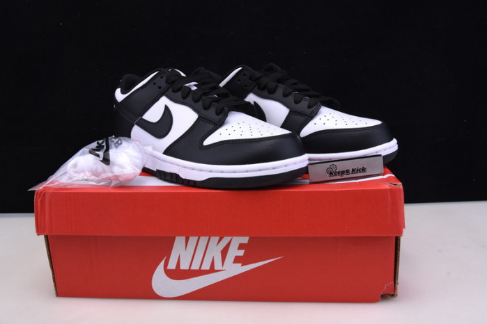 nike dunk low retro white black panda (2021) dd1391-100