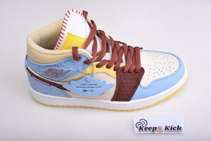 Ma*s*n chateau x air jordan 1 mid fearless multi - cu2803-200