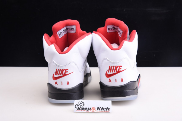 air jordan 5 fire red 3m silver tongue 2020 da1911-102
