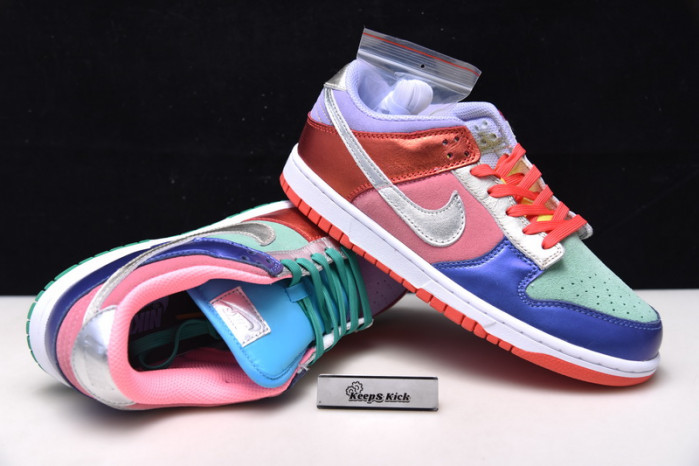 nike dunk low sunset pulse (w) - dn0855-600