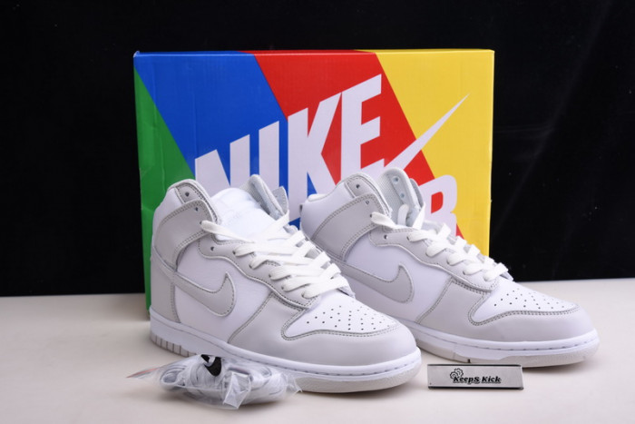nike dunk high retro white vast grey (2021) - dd1399-100