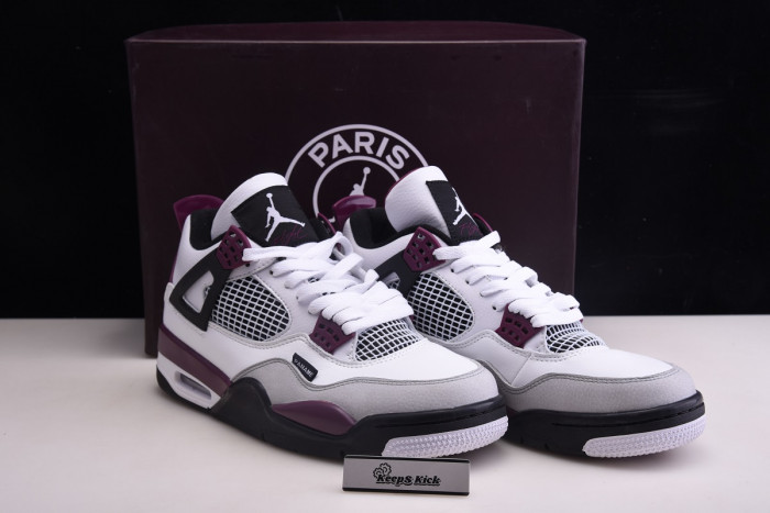 air jordan 4 retro psg paris saint-germain - cz5624-100