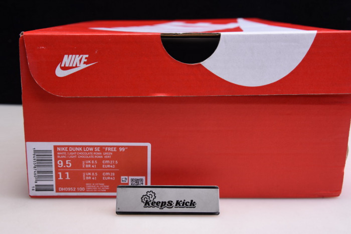 nike dunk low "free 99" dh0952-100