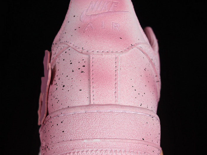 Ch*0me He**ts x nike air force 1 low 07 pink/pink/white dd8959-100